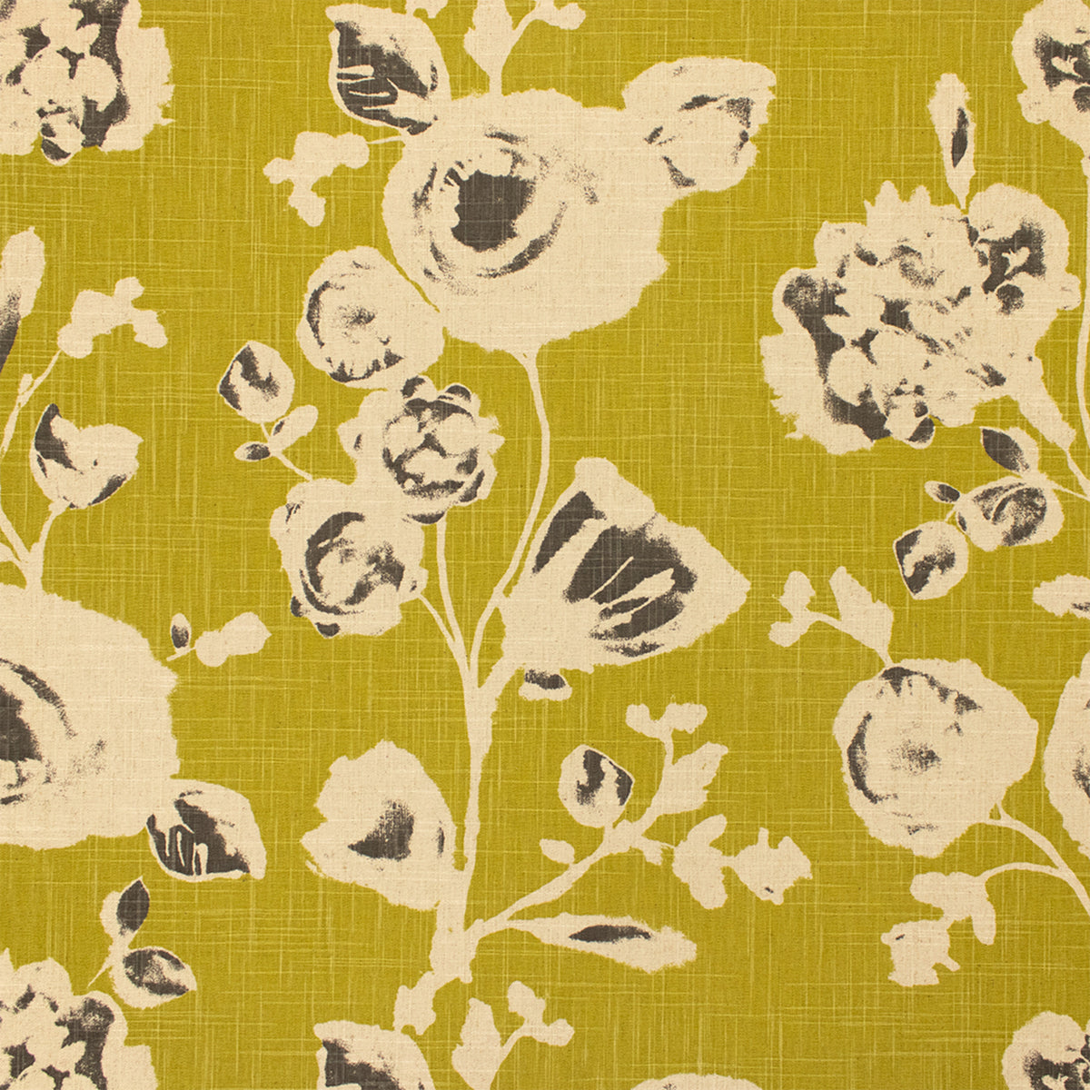 Green upholstery fabric