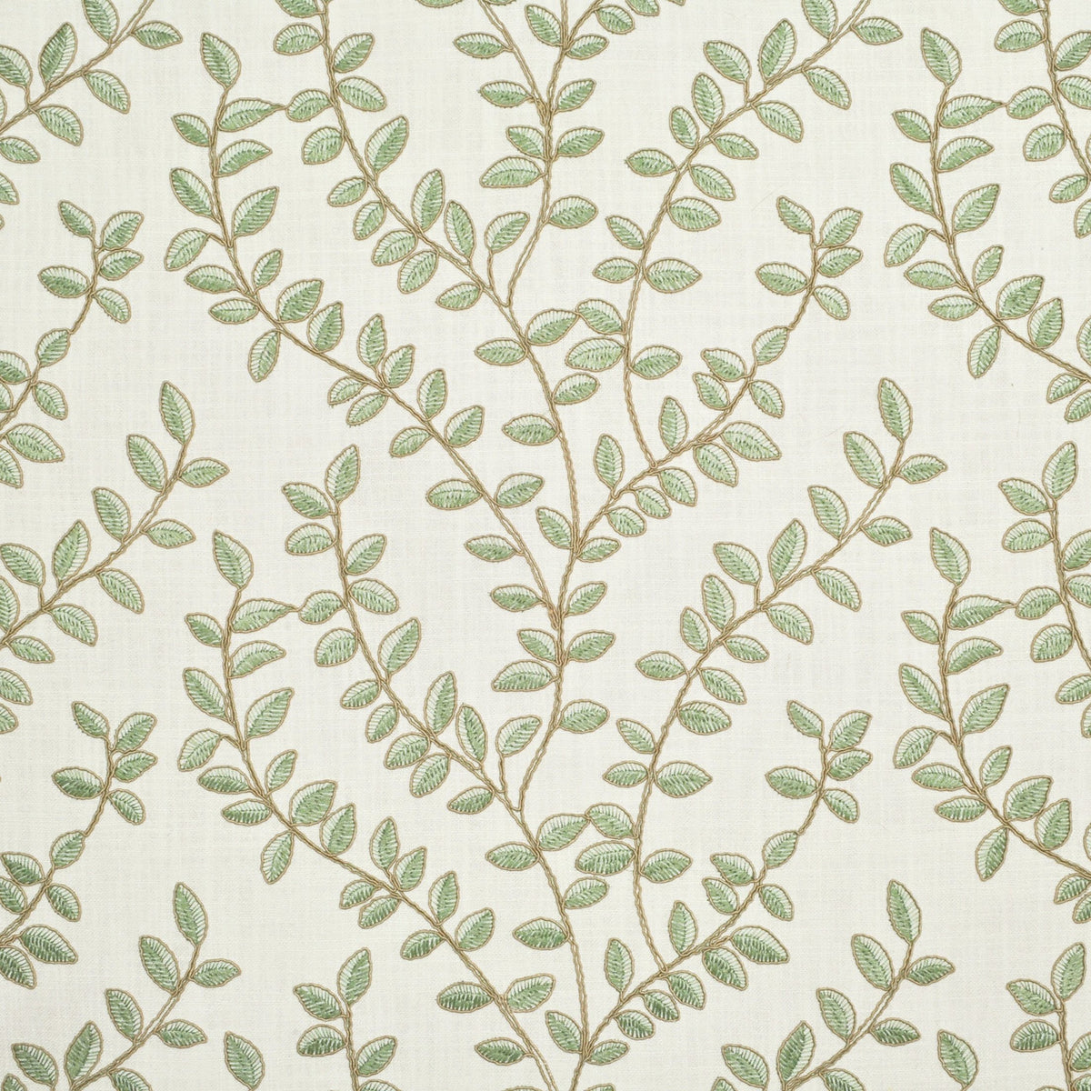 Green upholstery fabric