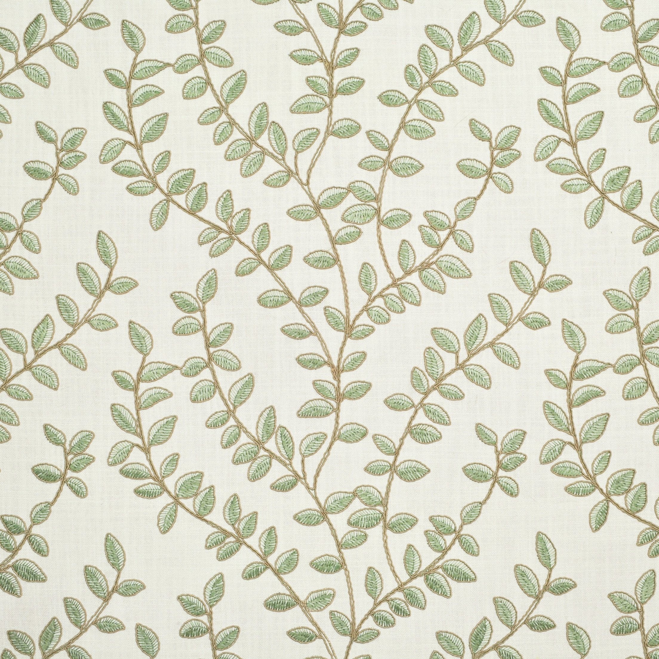 Green upholstery fabric