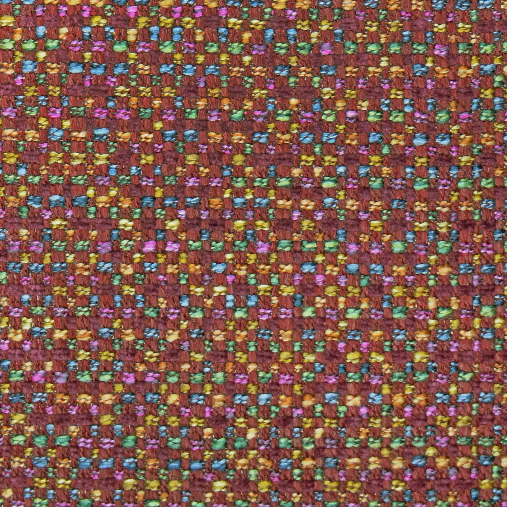 Red upholstery fabric