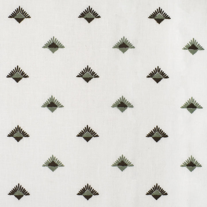 Green upholstery fabric