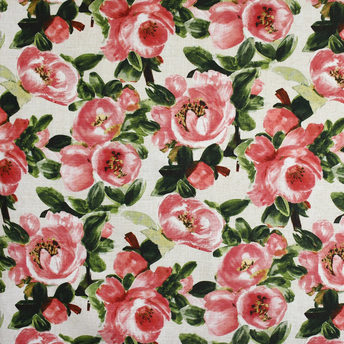 Pink upholstery fabric