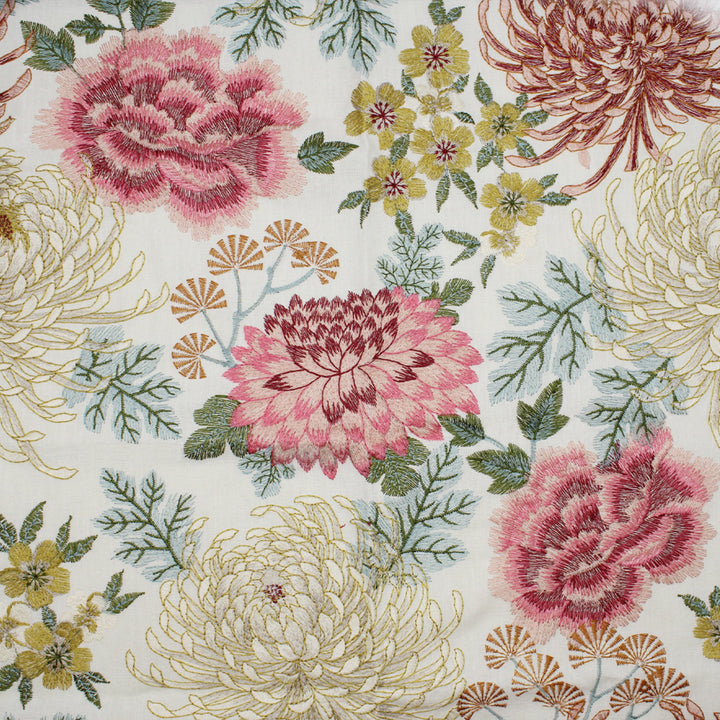 Pink upholstery fabric