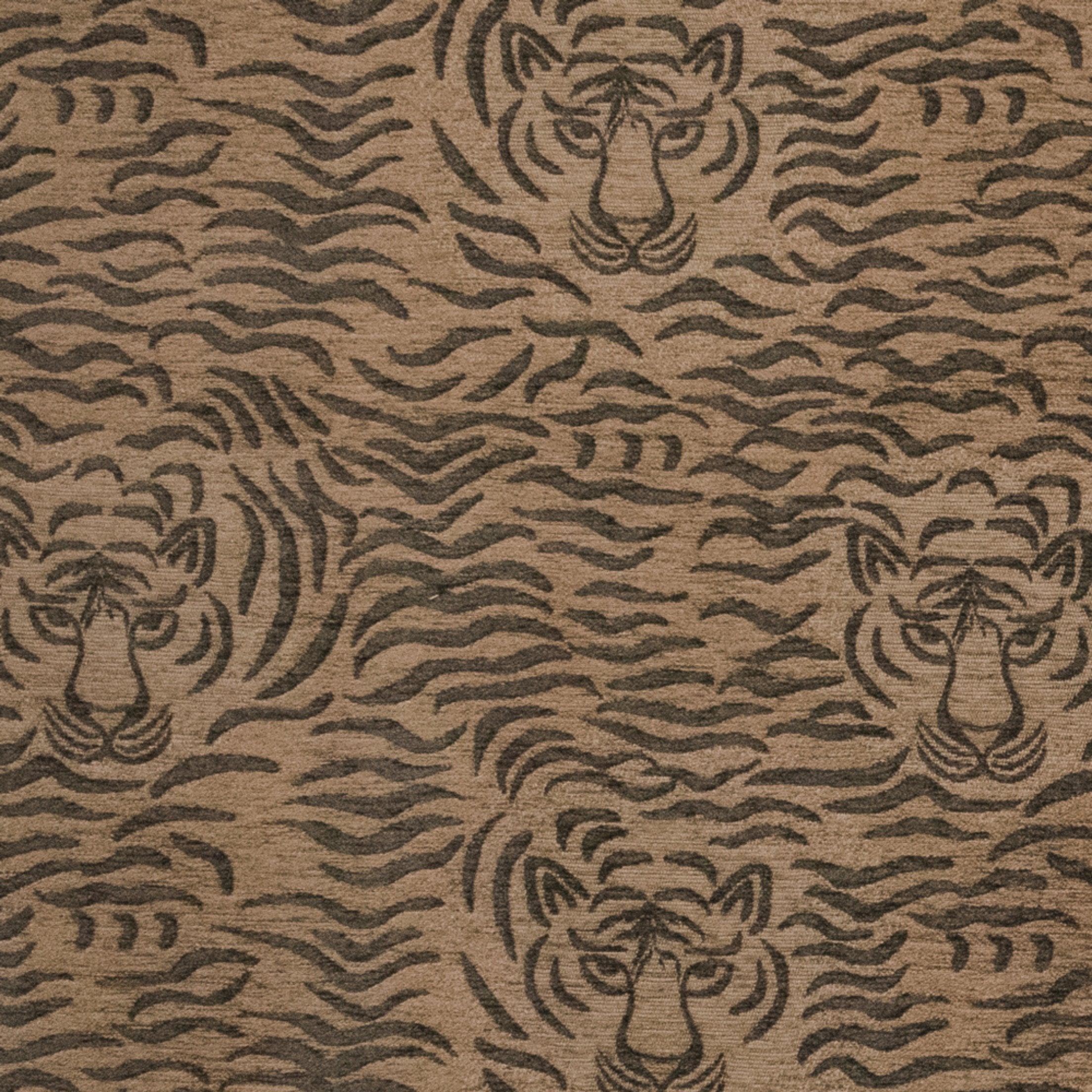 Brown upholstery fabric