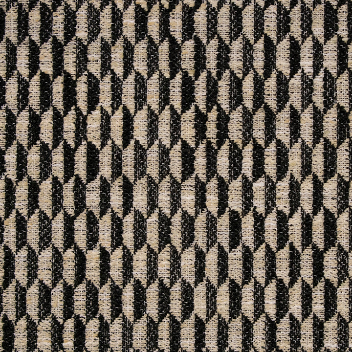 Black upholstery fabric