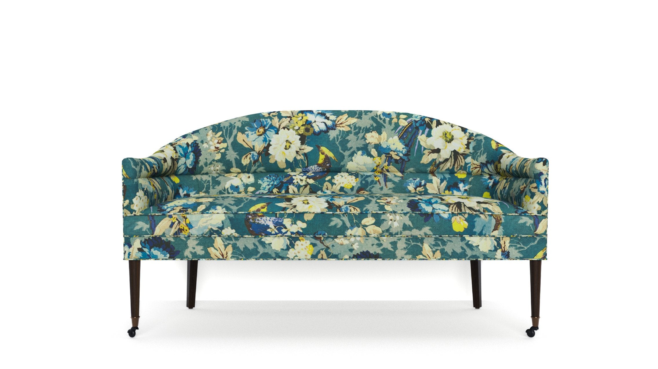 Blue upholstery fabric