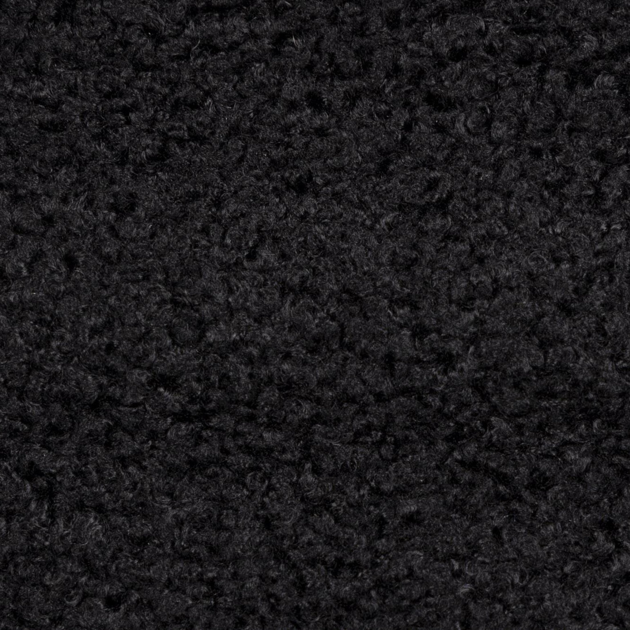 Black upholstery fabric