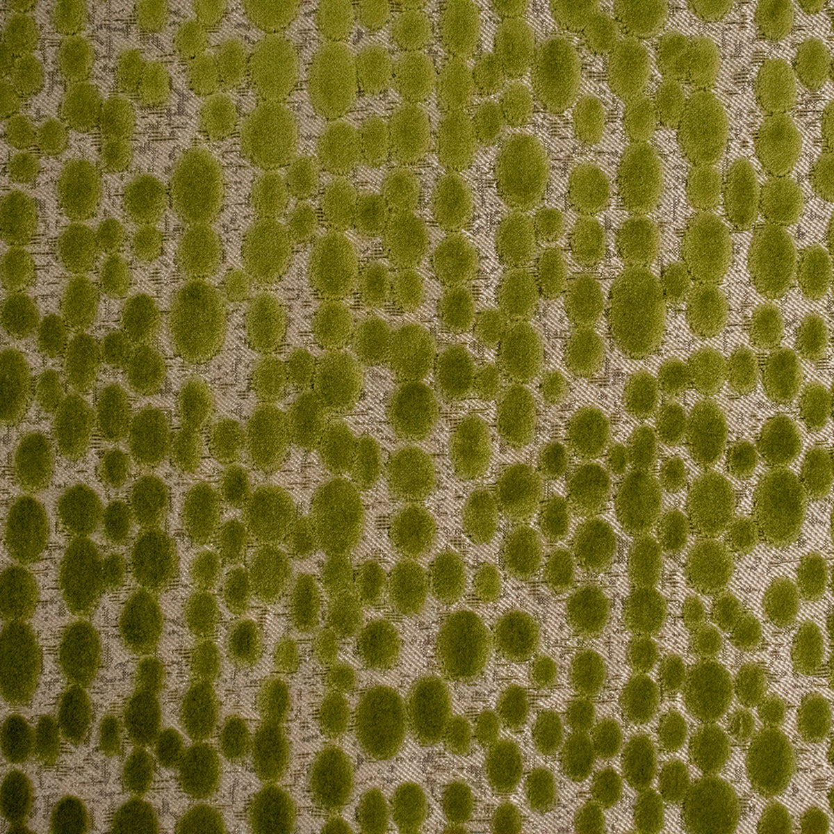 Green upholstery fabric
