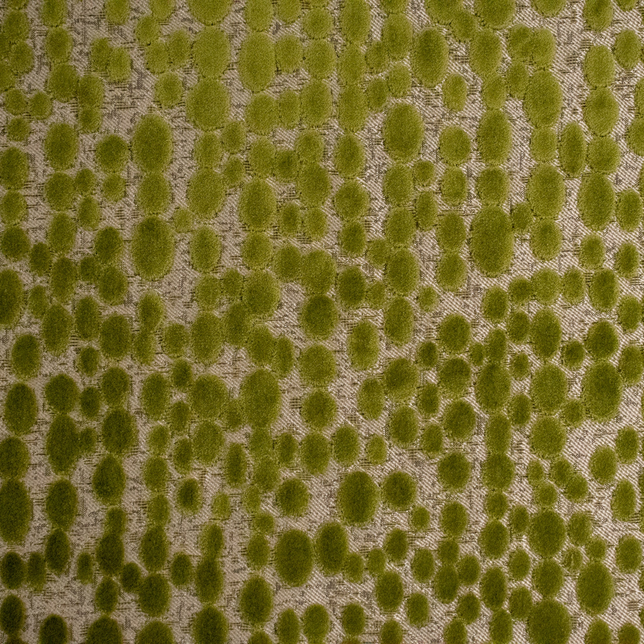 Green upholstery fabric