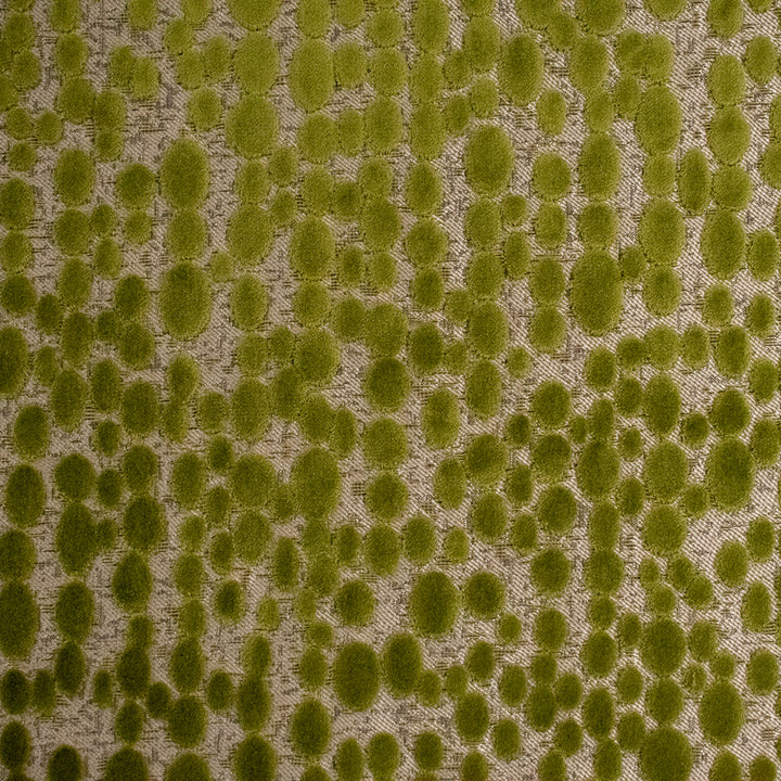 Green upholstery fabric