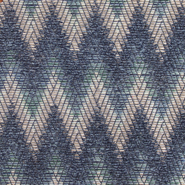 Blue upholstery fabric