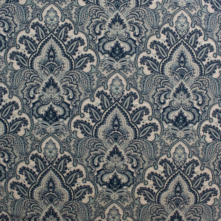 Blue upholstery fabric