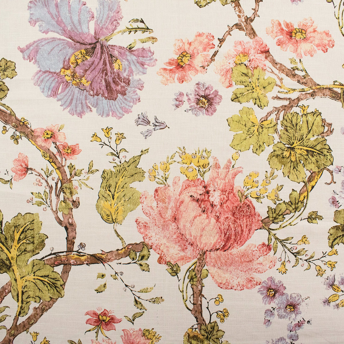 Pink upholstery fabric