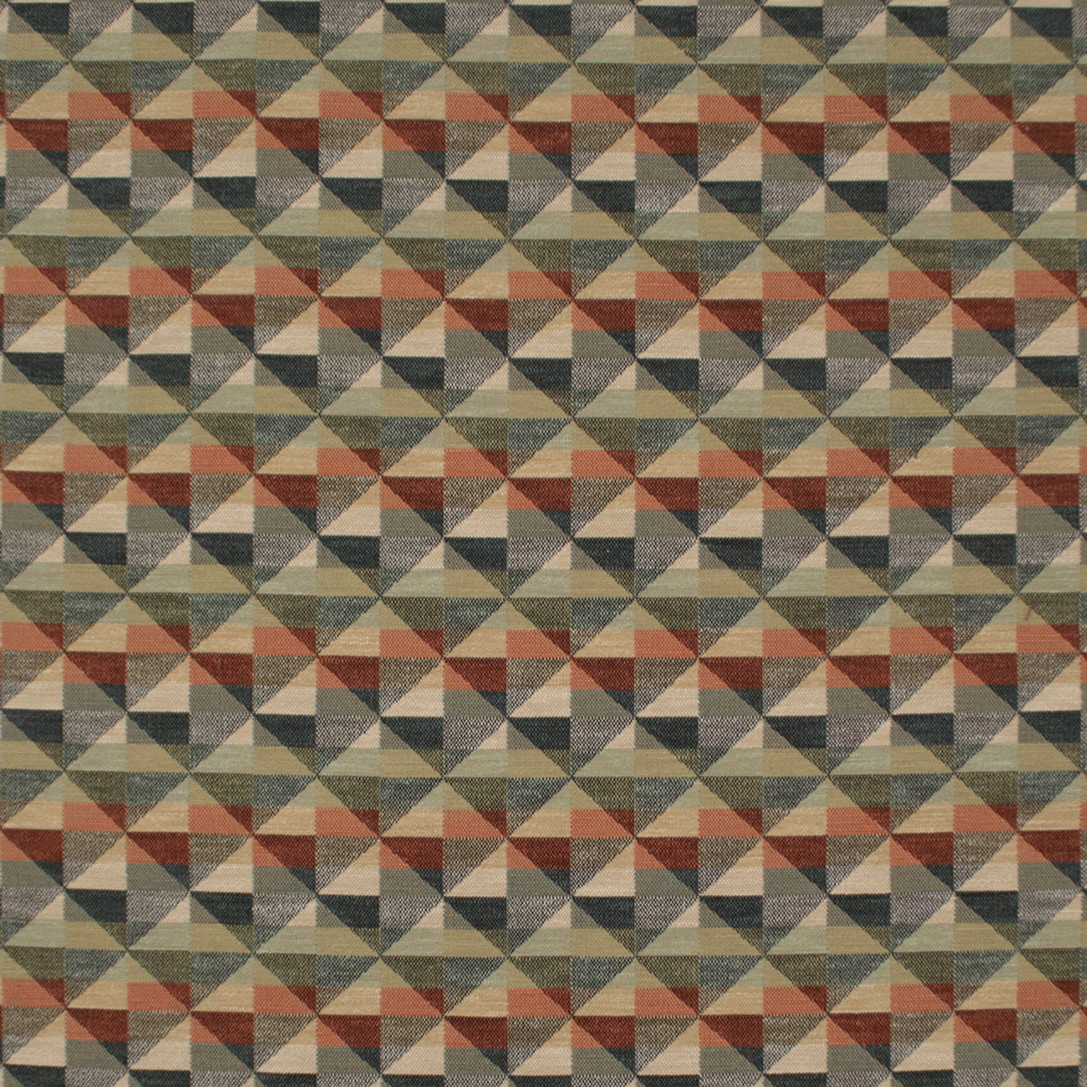 Orange upholstery fabric