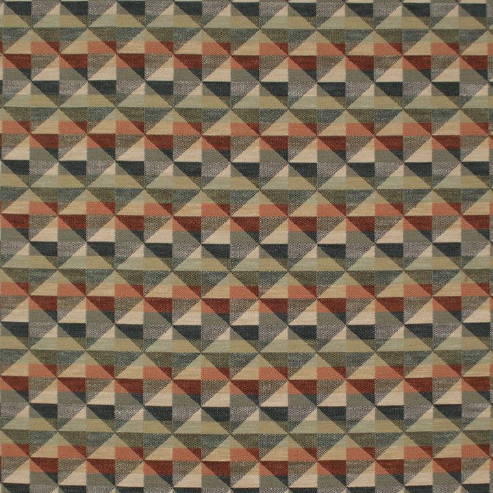 Orange upholstery fabric