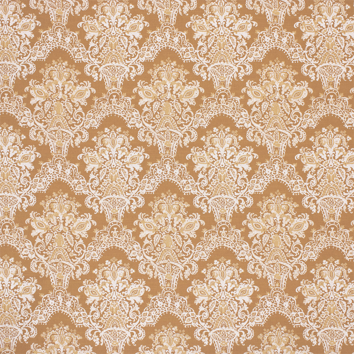 Orange upholstery fabric