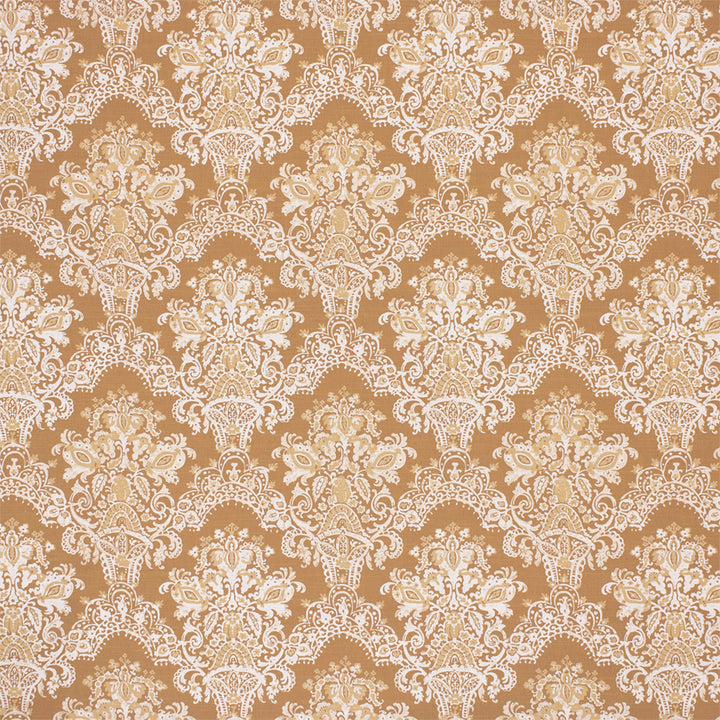 Orange upholstery fabric