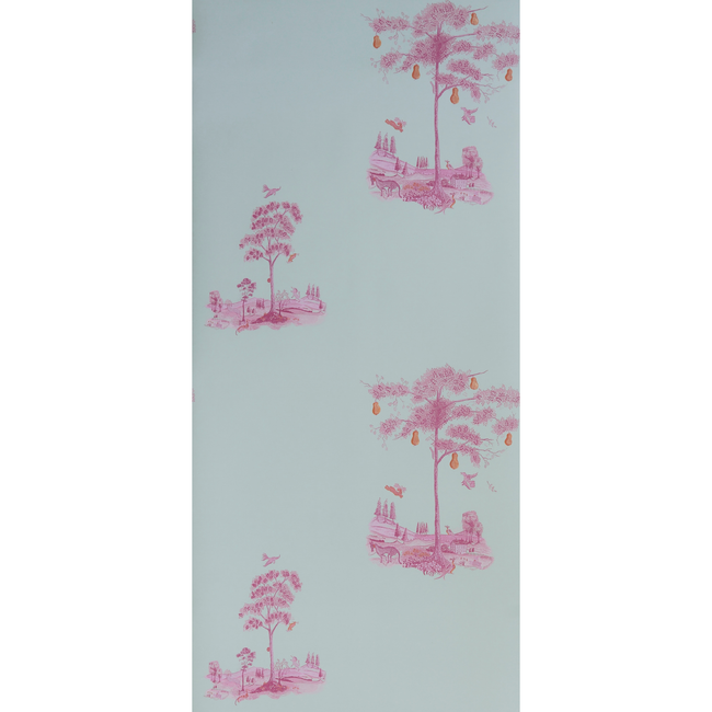 KRAVET COUTURE ANDREW MARTIN KIT KEMP PEAR TREE - SUNRISE PINK AMW10055.711.0