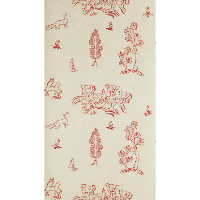 KRAVET COUTURE ANDREW MARTIN KIT KEMP WYCHWOOD - HUNTSMAN RED AMW10057.19.0