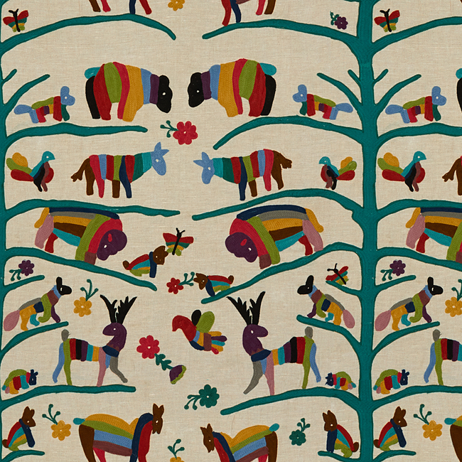 KRAVET DESIGN MUSEUM OF NEW MEXICO PRAIRIE COTEAU - PINATA 4011.316.0