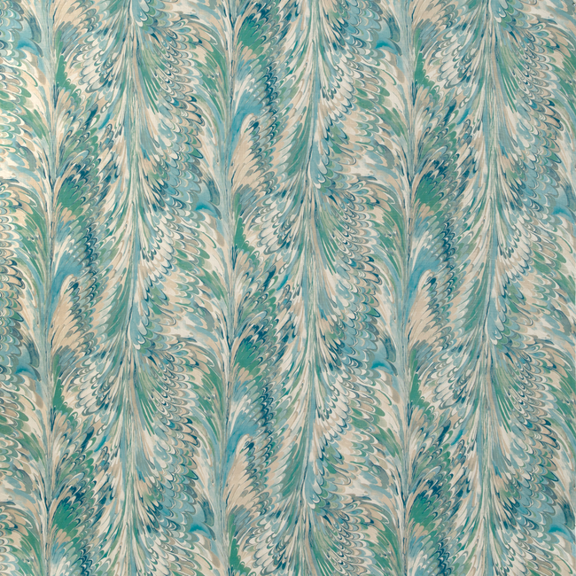 LEE JOFA GARDEN WALK TAPLOW PRINT - MARINE/SAND 2019114.516.0