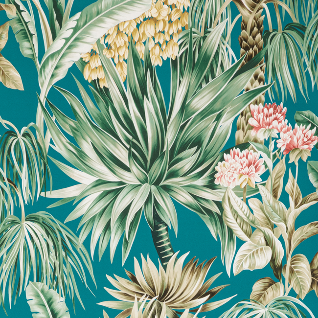 LEE JOFA MINDORO WALLPAPER CALUYA PAPER - LAGOON P2020104.3519.0