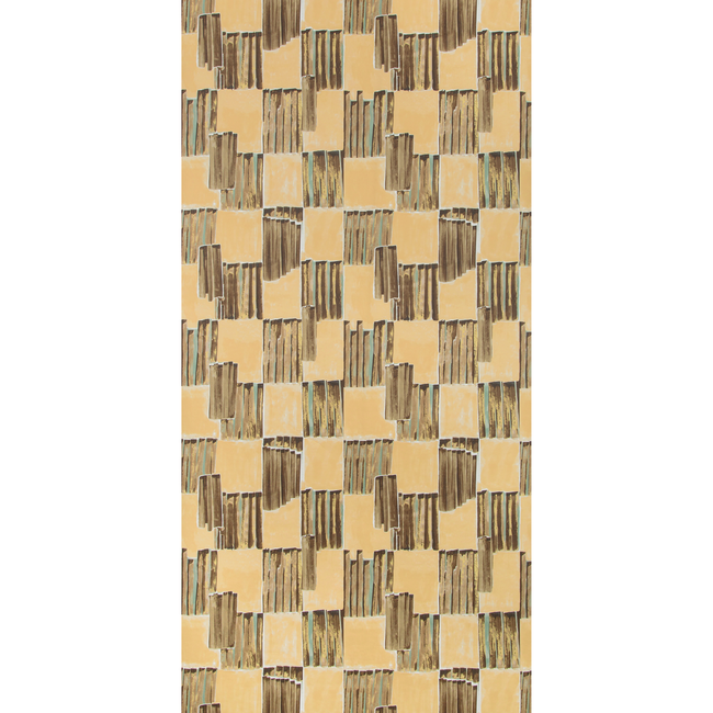 LEE JOFA MODERN KELLY WEARSTLER WALLPAPERS V LYRE PAPER - BRONZED GWP-3722.166.0