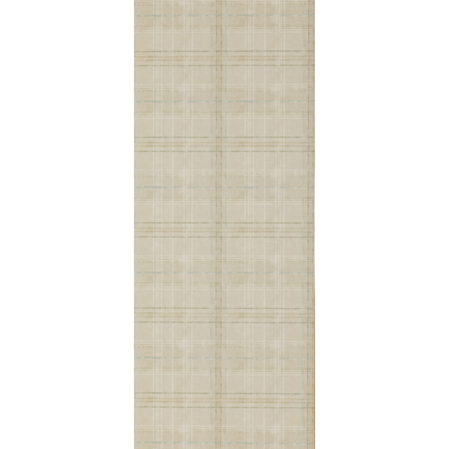 MULBERRY MODERN COUNTRY SHETLAND PLAID - STONE FG086.K102.0