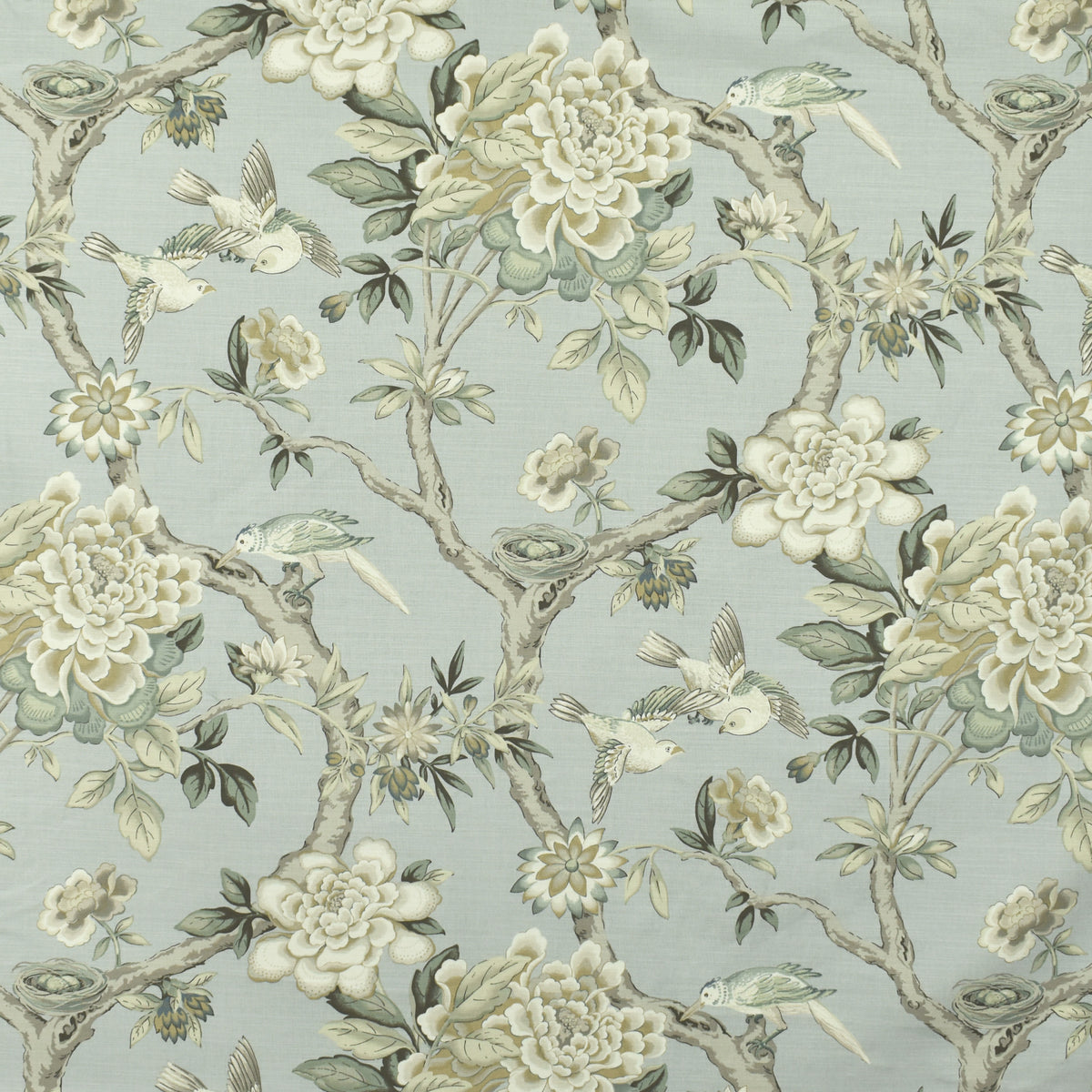 Greenhouse Fabrics fabric, ideal for adding a refined touch to upholstery projects.