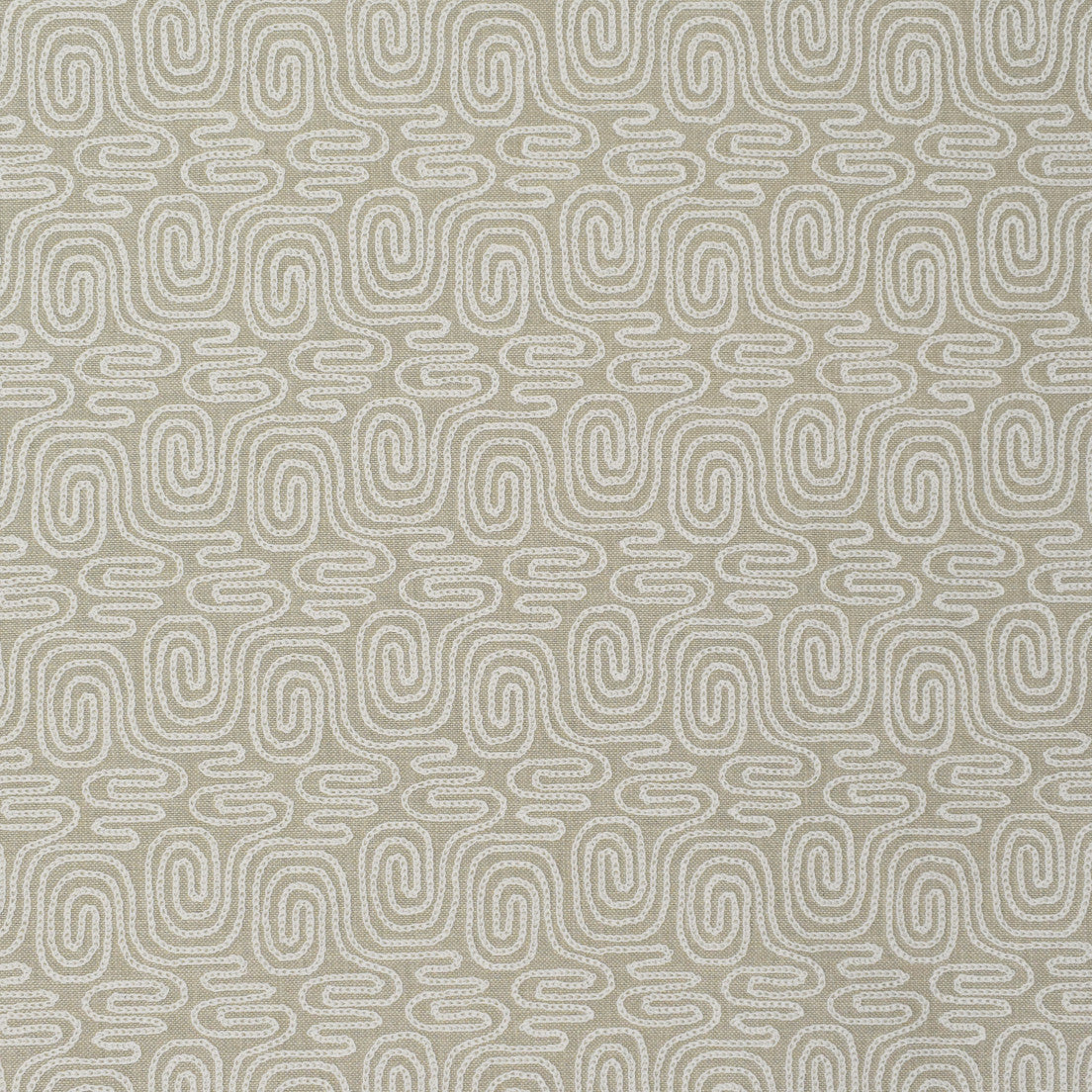 Greenhouse Fabrics S3870 Smoke neutral window fabric swatch