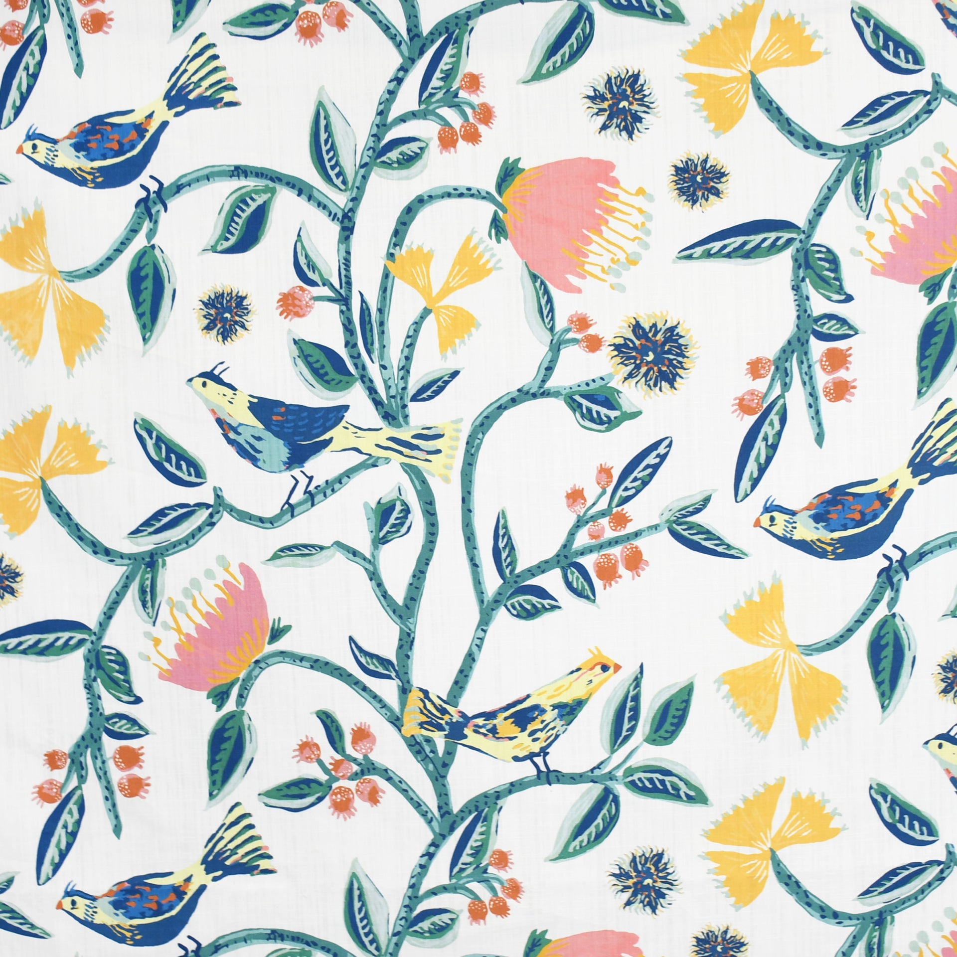 Greenhouse Fabrics fabric displayed for sophisticated decor ideas.