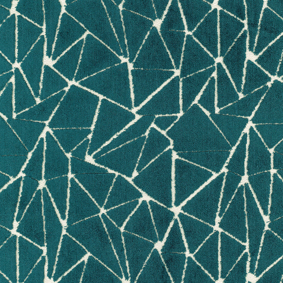 Greenhouse Fabrics S4143 Teal teal upholstery fabric swatch