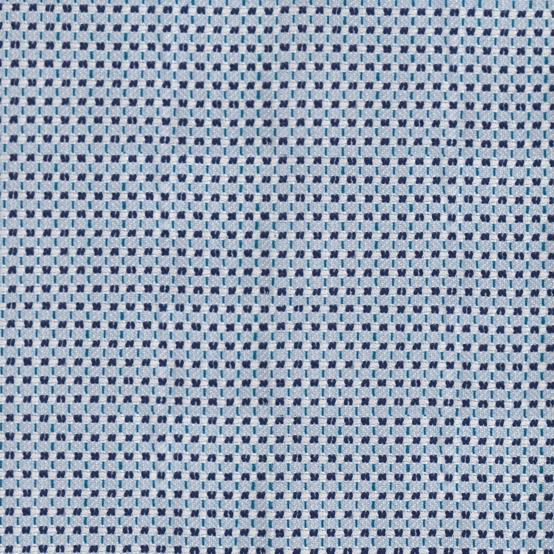 Versatile S4496 Cerulean for upholstery, drapery, and decor accents.