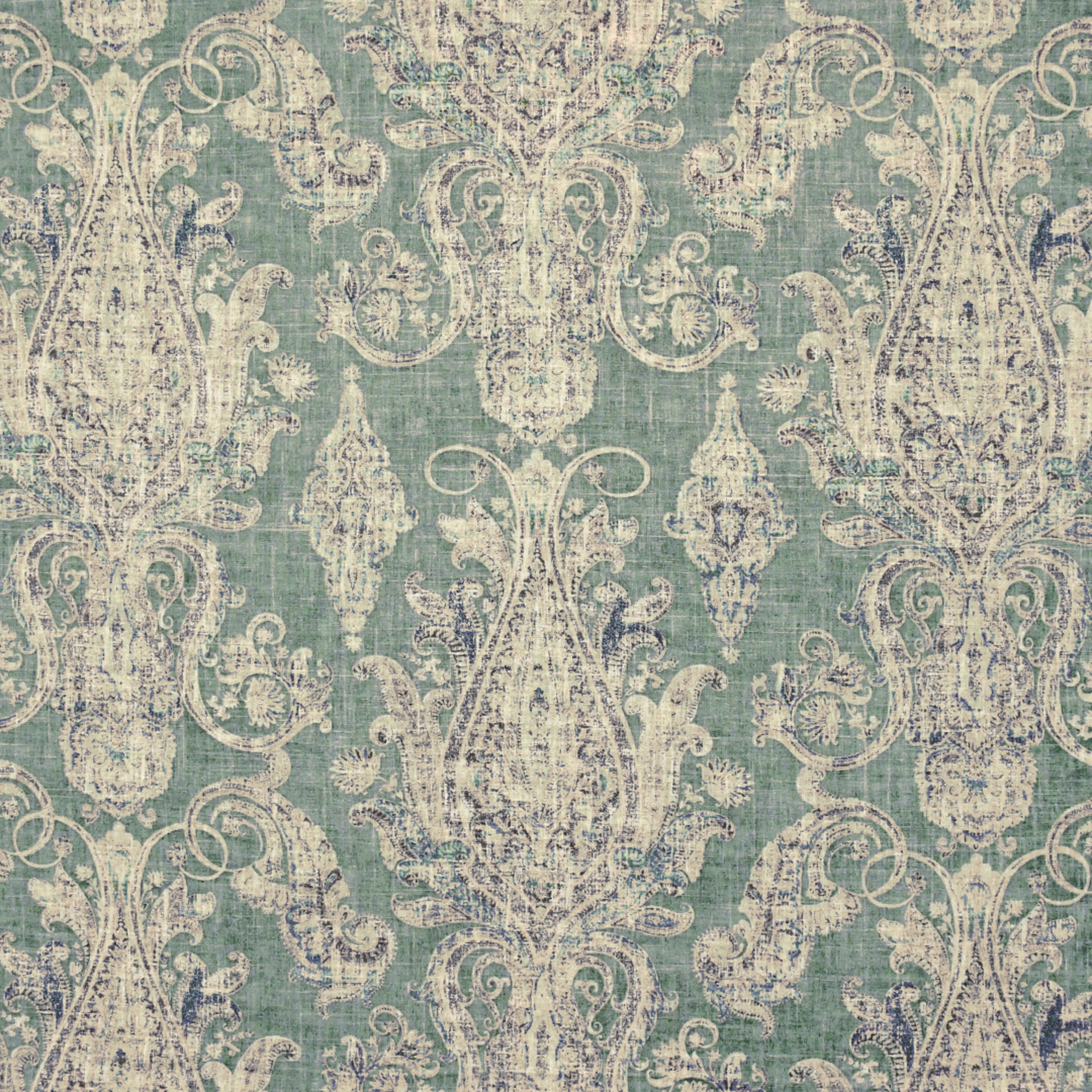 Versatile S4800 Cerulean for upholstery, drapery, and decor accents.