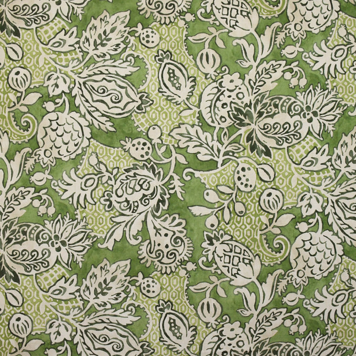 Artistic presentation of Greenhouse Fabrics fabric suited for various interior styles.