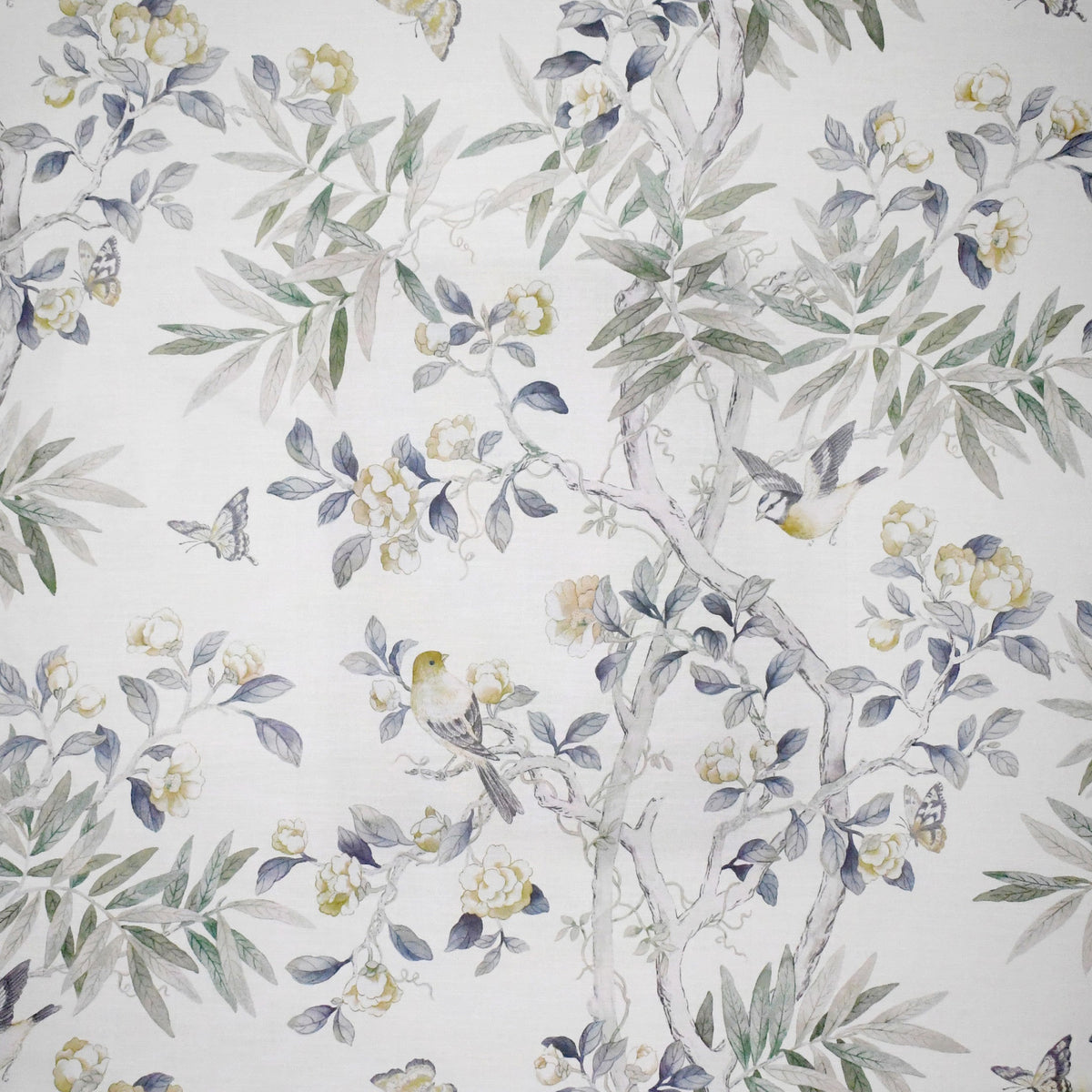 Greenhouse Fabrics fabric displayed for sophisticated decor ideas.