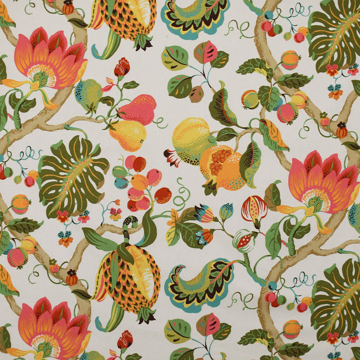Greenhouse Fabrics fabric displayed for sophisticated decor ideas.