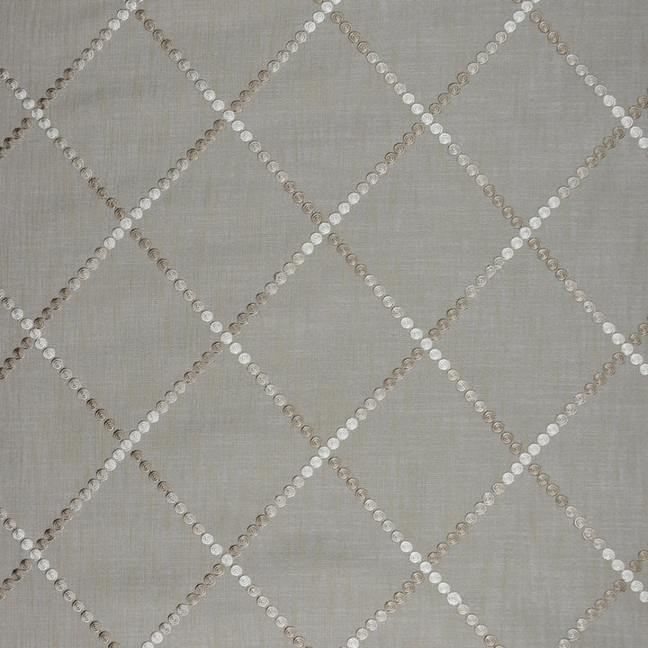 Greenhouse Fabrics S4975 Flax neutral window fabric swatch