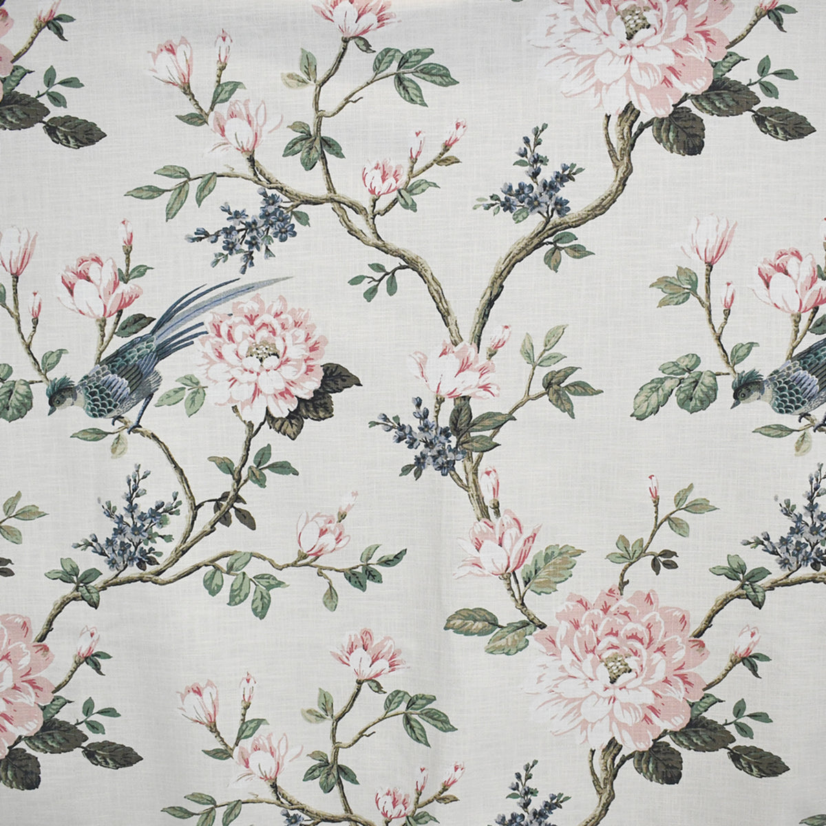 Artistic presentation of Greenhouse Fabrics fabric suited for various interior styles.