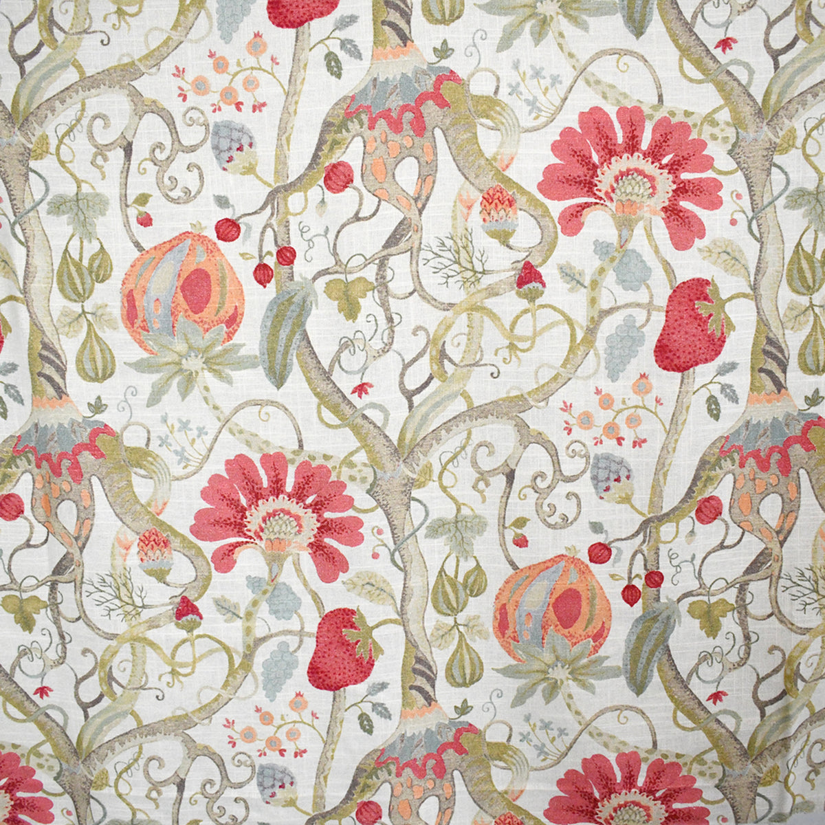 Close-up of Greenhouse Fabrics fabric, perfect for upholstery and home projects.