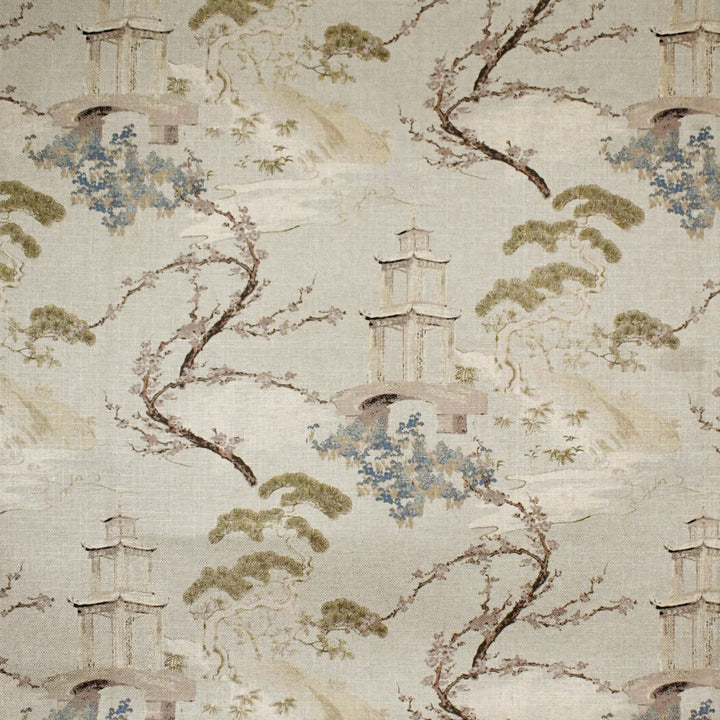 Greenhouse Fabrics S5204 Flax neutral multipurpose fabric swatch