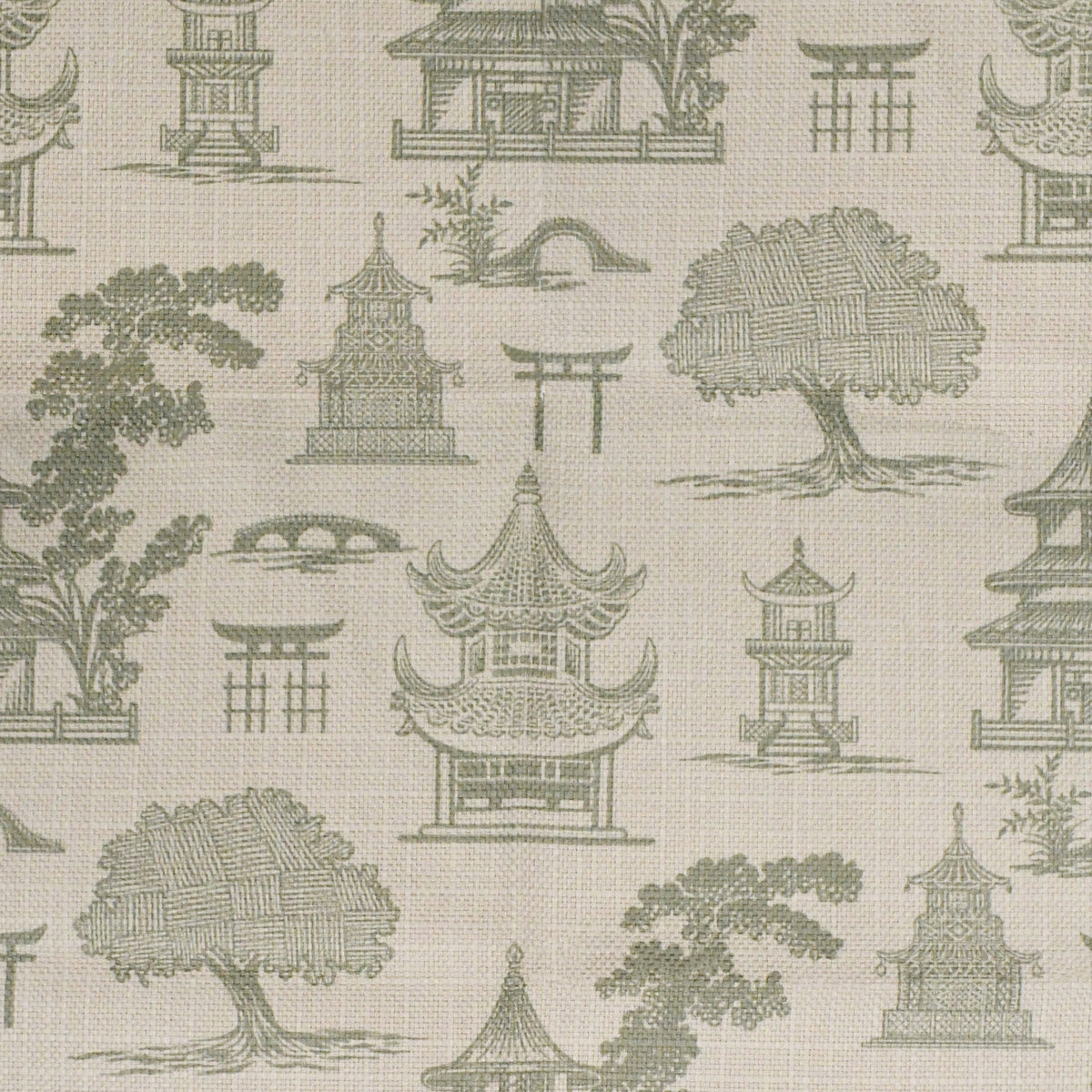 Close-up of Greenhouse Fabrics fabric, perfect for upholstery and home projects.