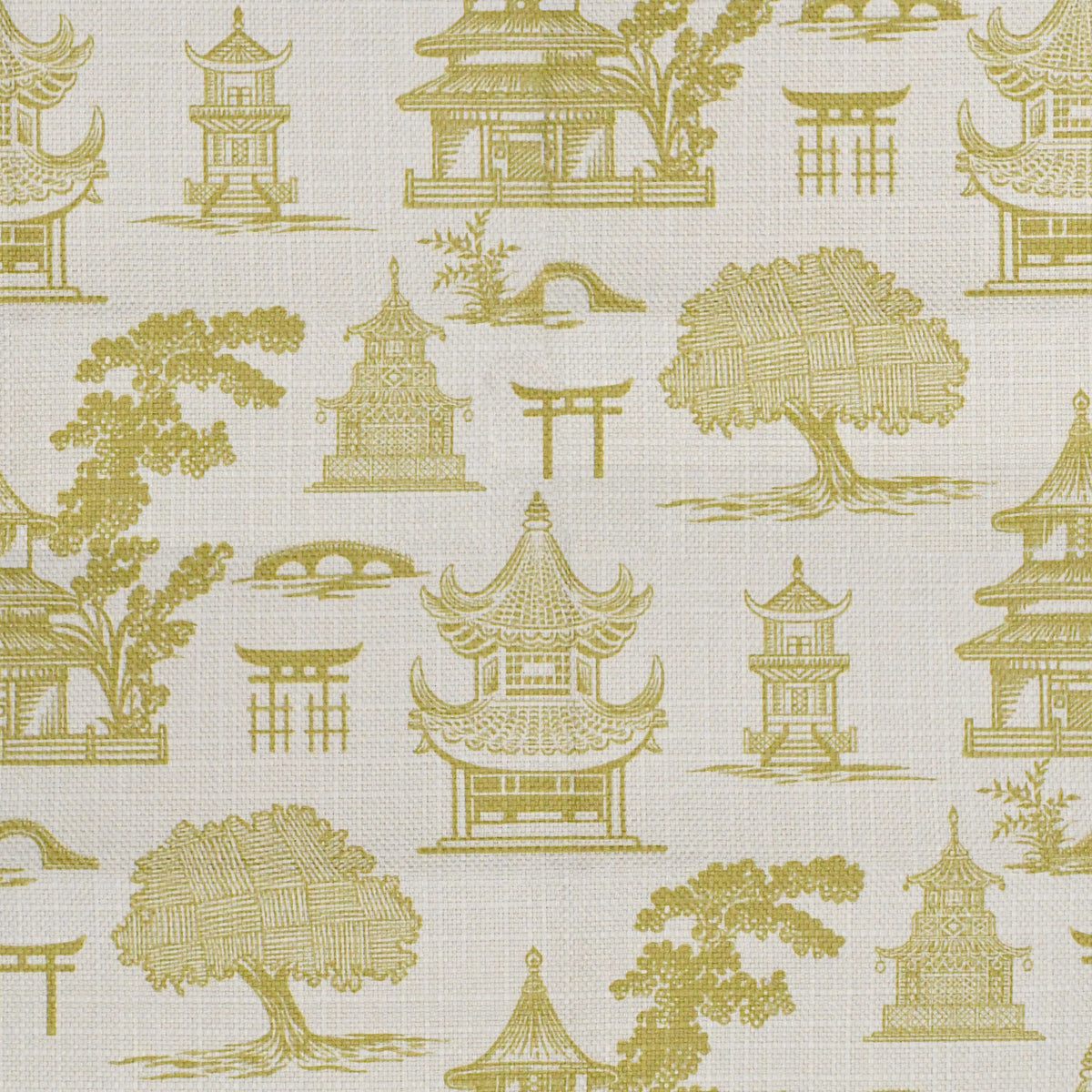 Close-up of Greenhouse Fabrics fabric, perfect for upholstery and home projects.