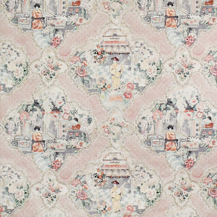 Greenhouse Fabrics fabric displayed for sophisticated decor ideas.