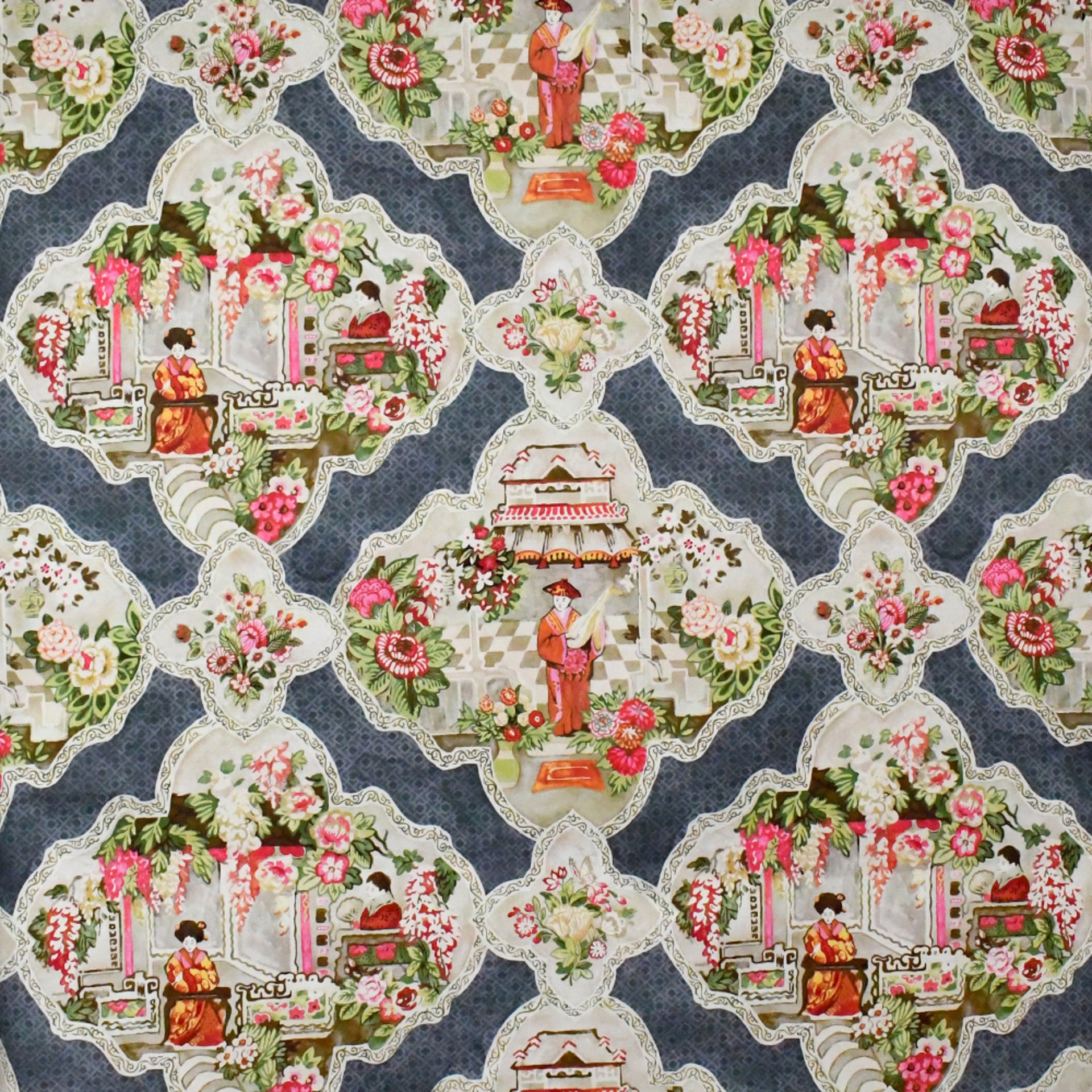 Versatile S5237 Raven for upholstery, drapery, and decor accents.