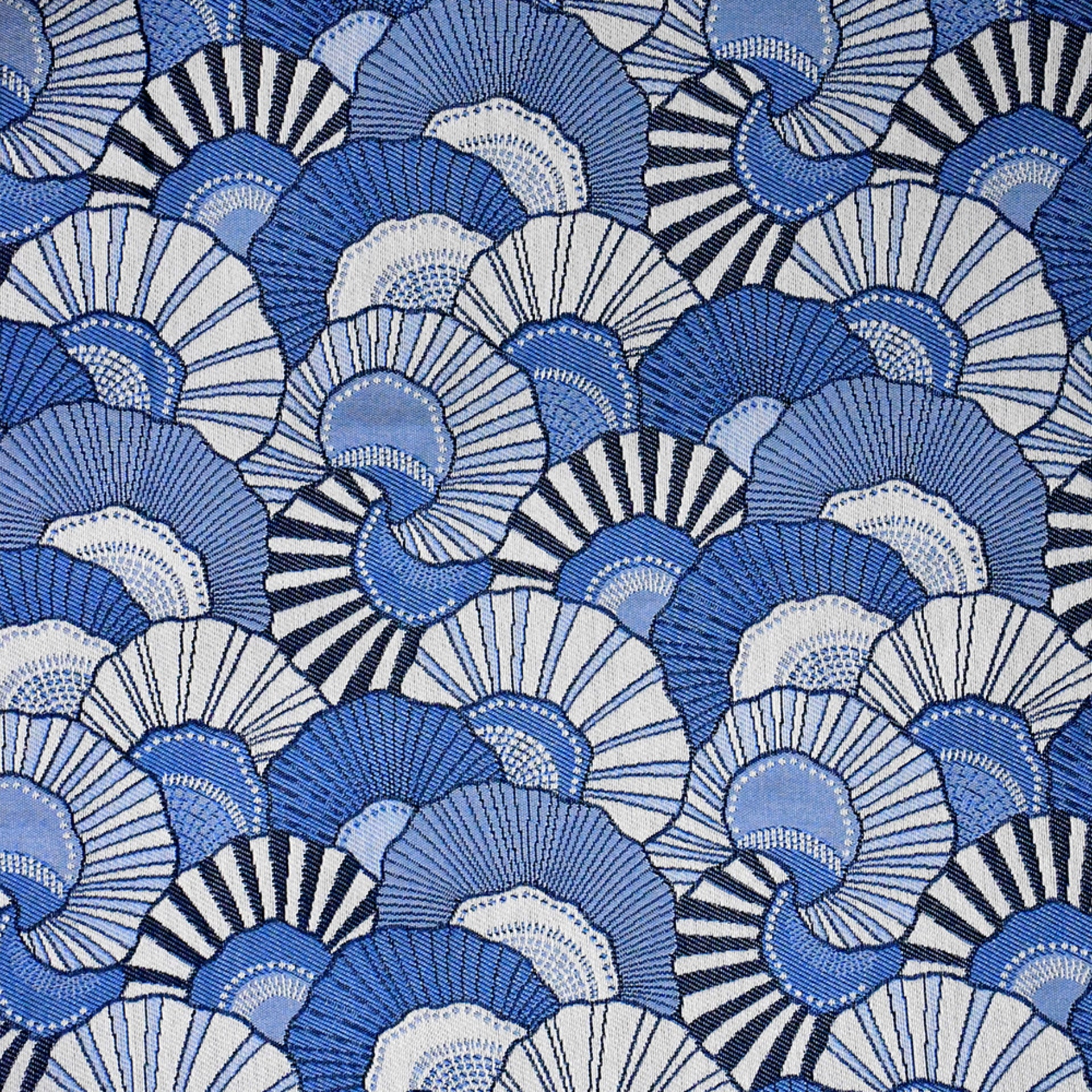 Versatile S5253 Indigo for upholstery, drapery, and decor accents.
