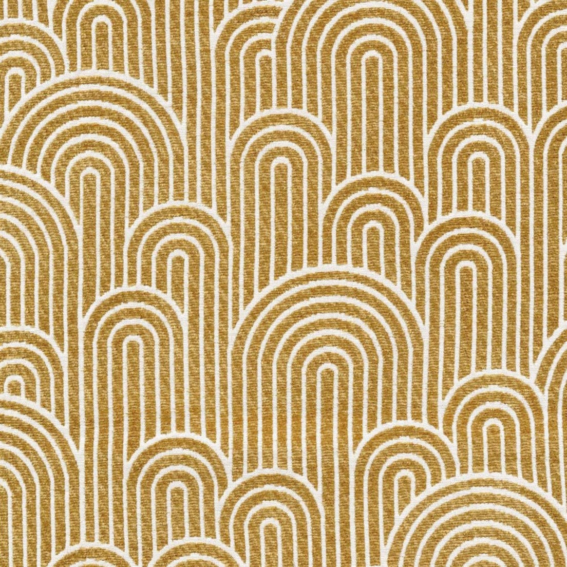 Greenhouse Fabrics S5325 Saffron gold upholstery fabric swatch