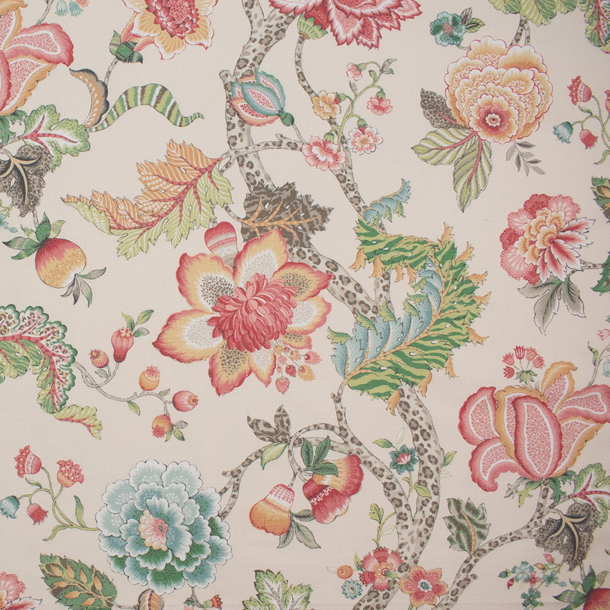 Close-up of Greenhouse Fabrics fabric, perfect for upholstery and home projects.