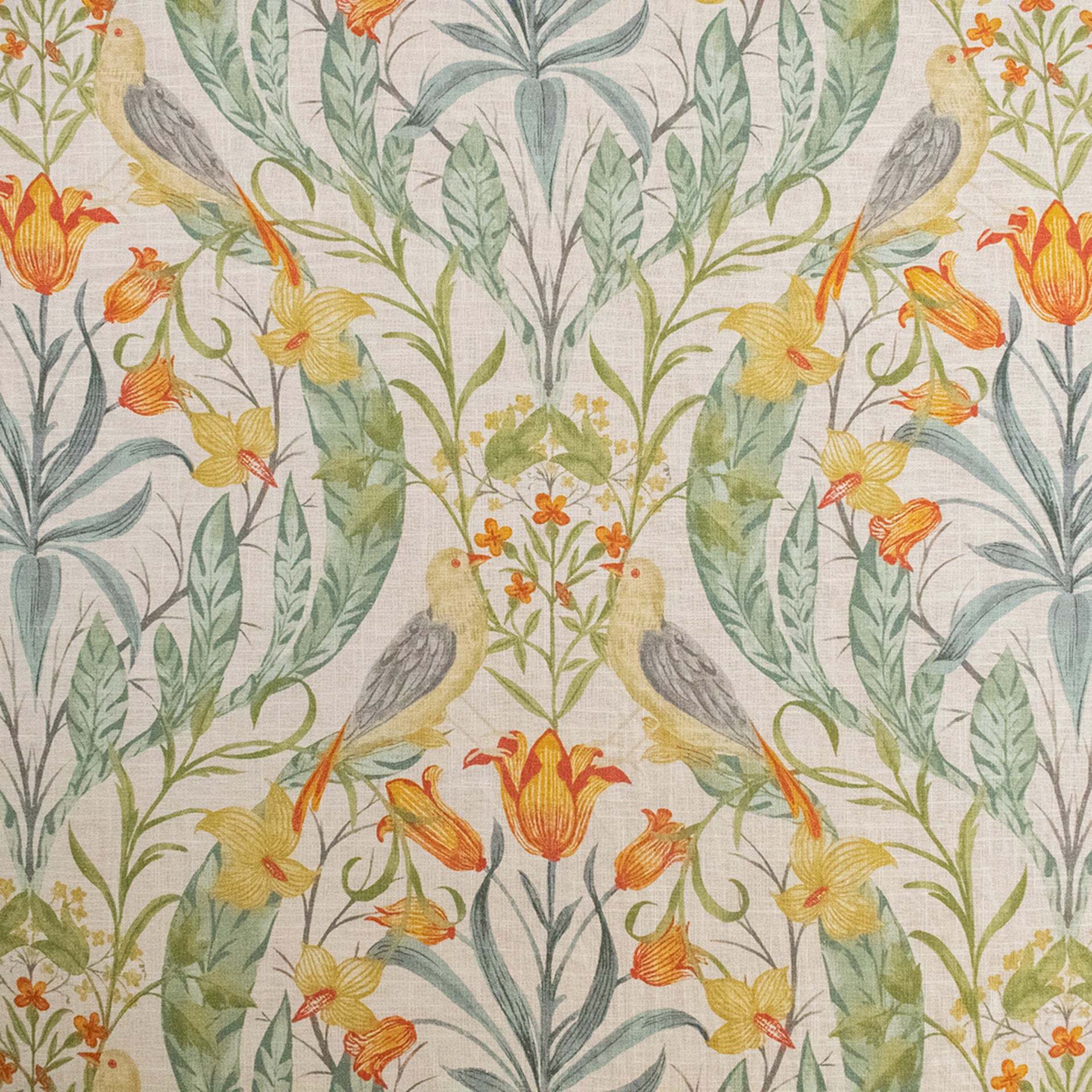 Greenhouse Fabrics fabric displayed for sophisticated decor ideas.