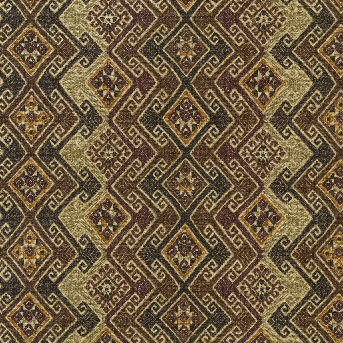 Greenhouse Fabrics S6228 French Roast upholstery fabric in Roast color, ideal for interior decor and furniture upholstery projects.
